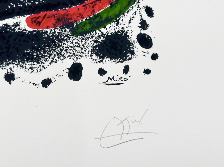 Joan Miro ''Starlight'' Lithograph