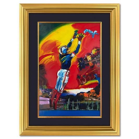 Peter Max Superbowl XXX Original Mixed Media